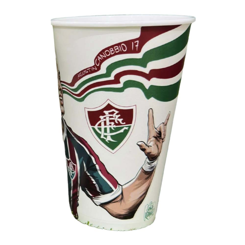 Copo Fluminense Cannobio Plástico 500ml Unissex