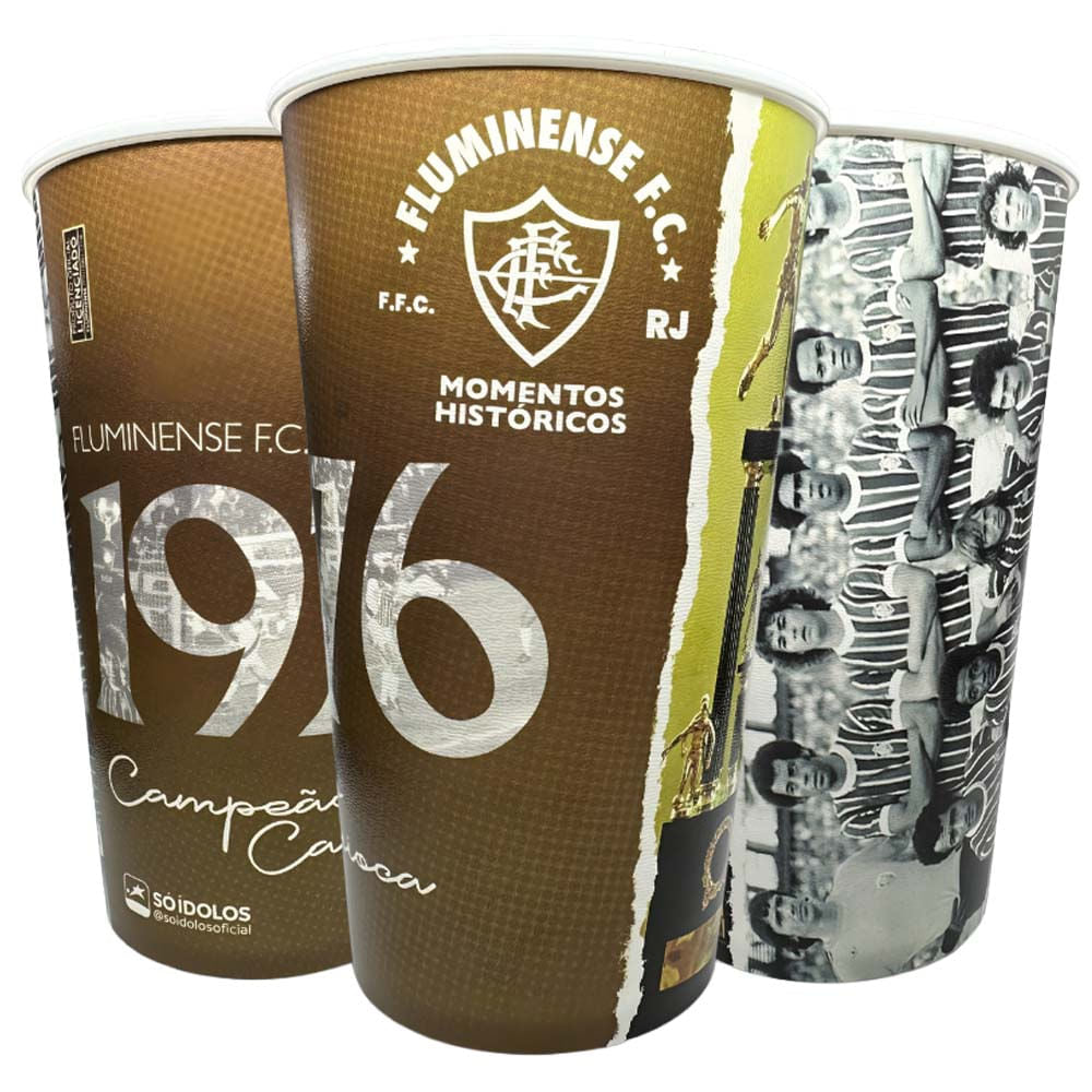TSC Ídolos Copo Fluminense 1976 Campeão Carioca 550ml Plástico Unissex
