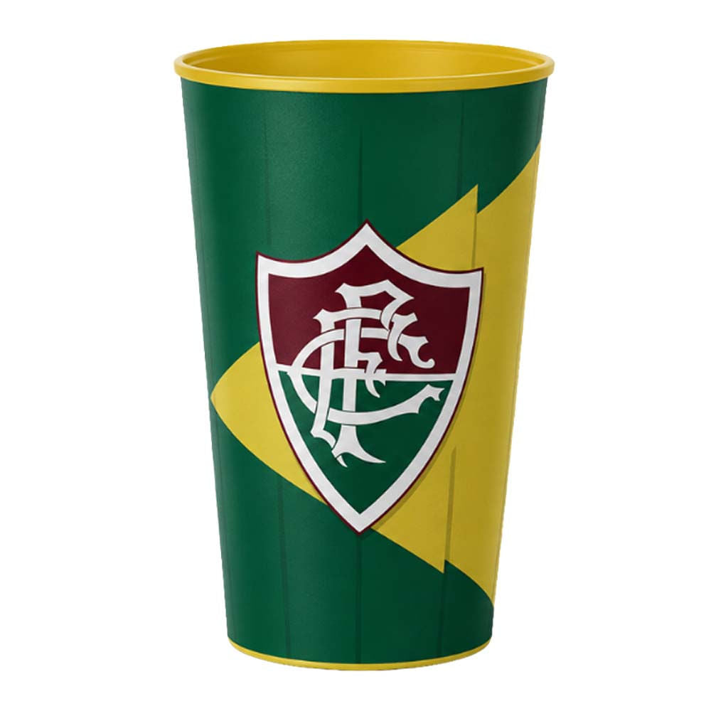 Copo Fluminense Berço do Futebol Plástico 550ml Unissex
