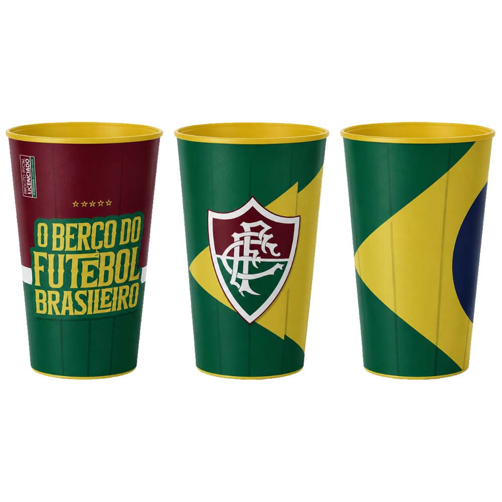 TSC Ídolos Copo Fluminense Berço do Futebol 550ml Plástico Unissex