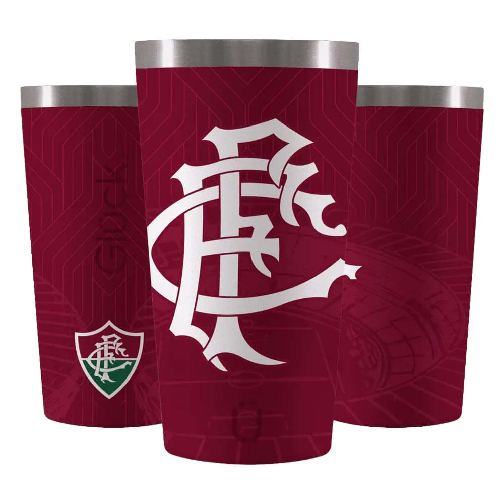 Gluck Copo Térmico Fluminense Sleek 473ml S03.25 Unissex