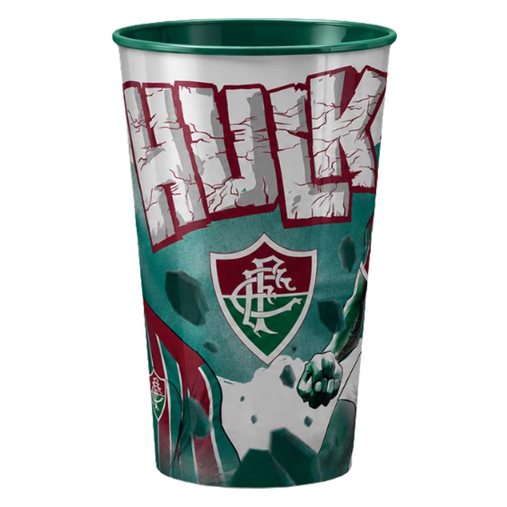 Copo Fluminense Hulk Plástico 500ml Unissex