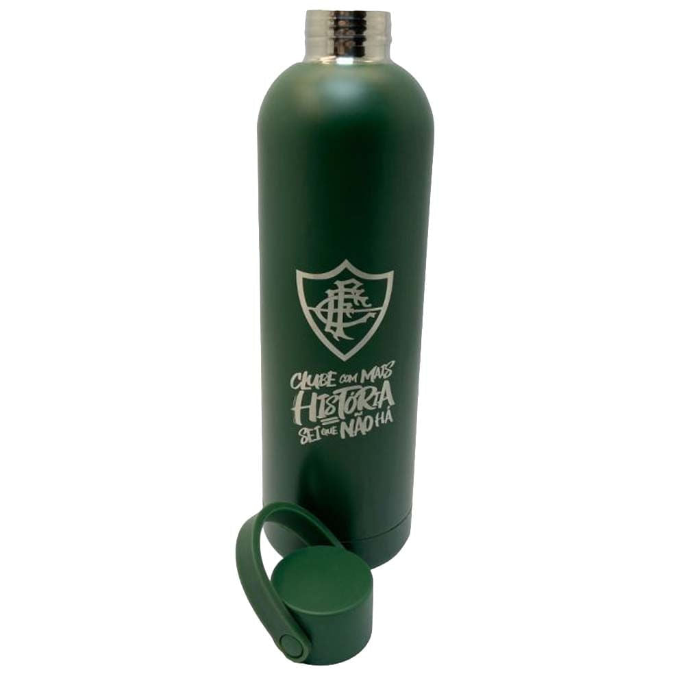Garrafa Térmica Fluminense Verde 750ml Inox Unissex