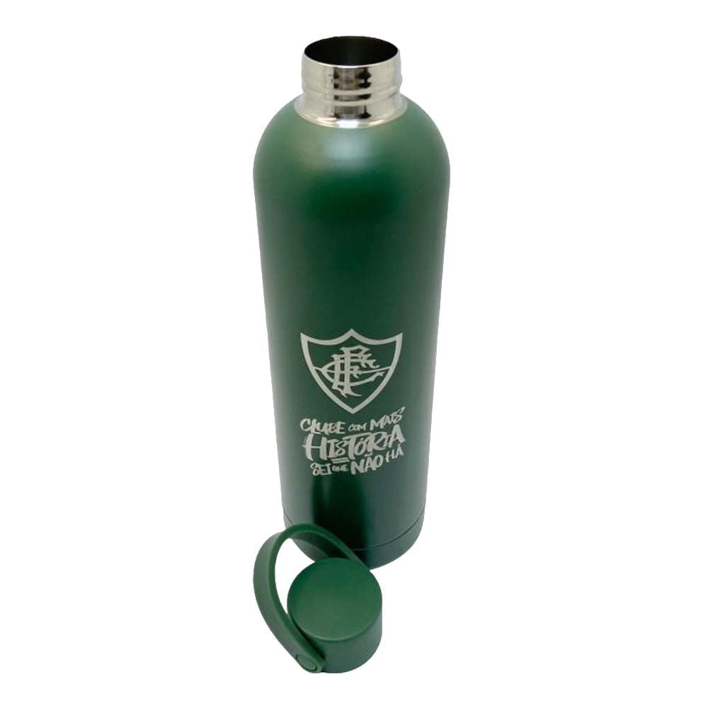 Garrafa Térmica Fluminense Verde 750ml Inox Unissex