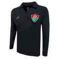 Liga Retrô Camisa Fluminense Manga Longa Félix 1970 Masculina Preta