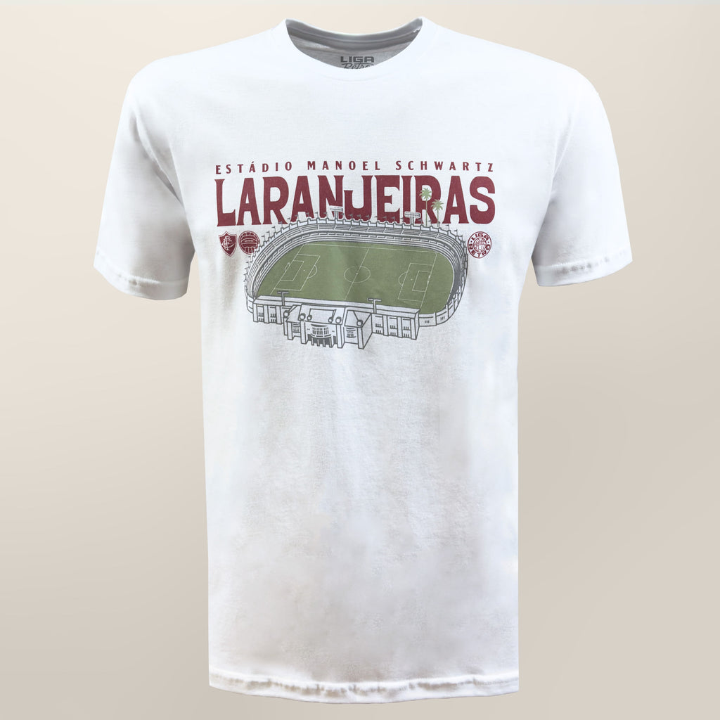 Liga Retrô Camisa Fluminense Estádio Masculina Branca