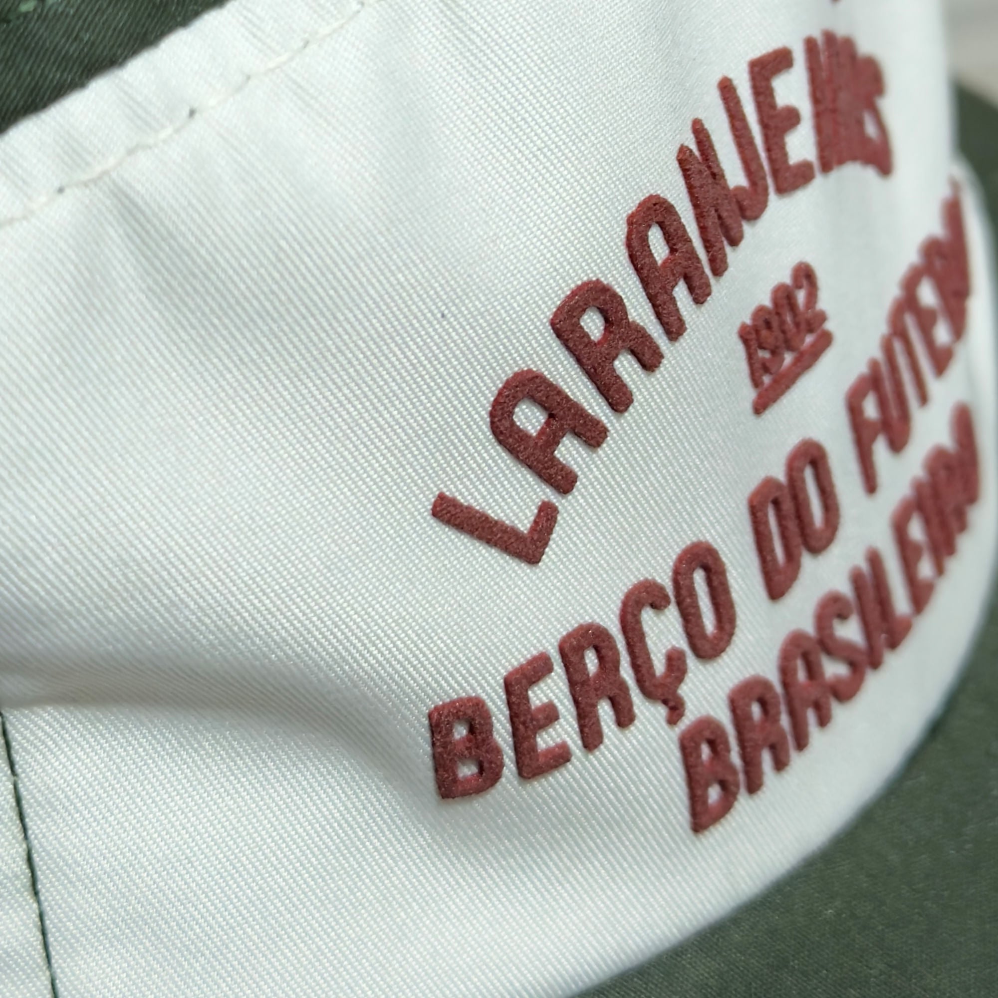 Liga Retrô Boné Fluminense Five Panel Laranjeiras Verde Unissex