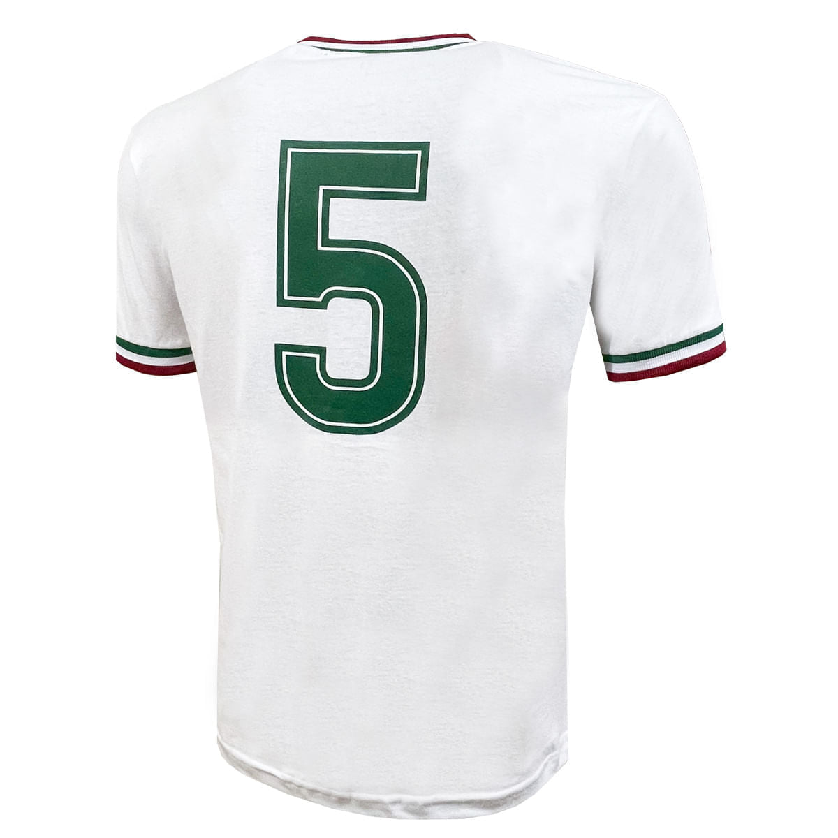 Liga Retrô Camisa Fluminense Edinho 1980 Branca Masculina
