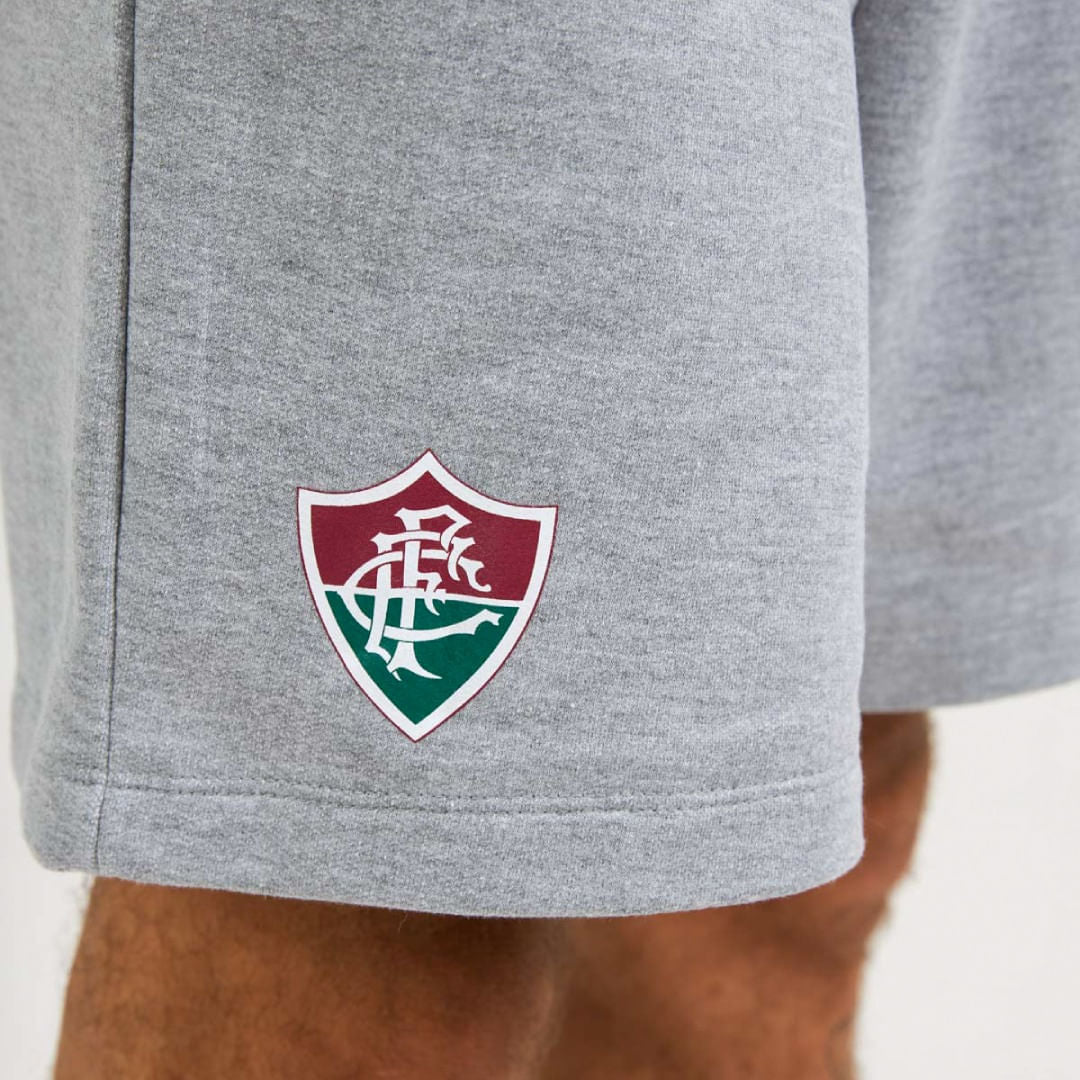 Bermuda Fluminense Legado Masculina Moletinho Braziline 2941