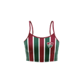 Braziline Cropped Fluminense Campo Feminino Meia Malha