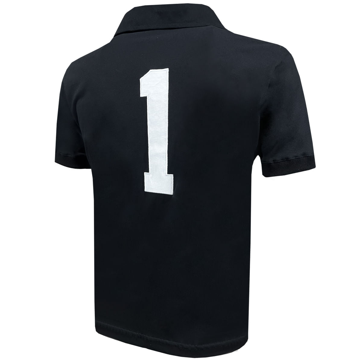 Liga Retrô Camisa Fluminense Félix 1970 Manga Longa Masculina Preta