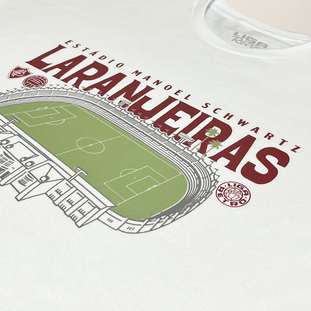Liga Retrô Camisa Fluminense Estádio Masculina Branca