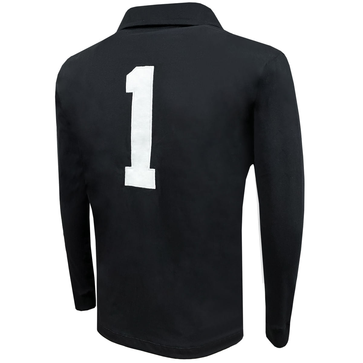 Liga Retrô Camisa Fluminense Manga Longa Félix 1970 Masculina Preta