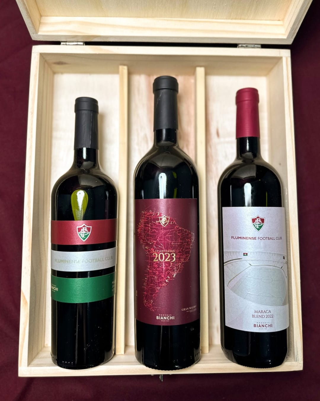 Caixa de Vinhos Fluminense Premium Medoc