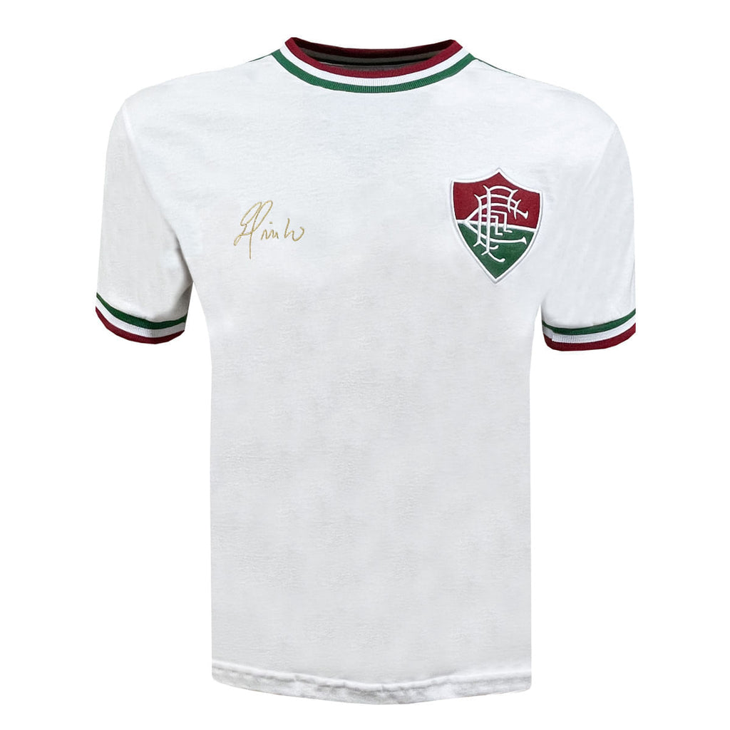Liga Retrô Camisa Fluminense Edinho 1980 Branca Masculina