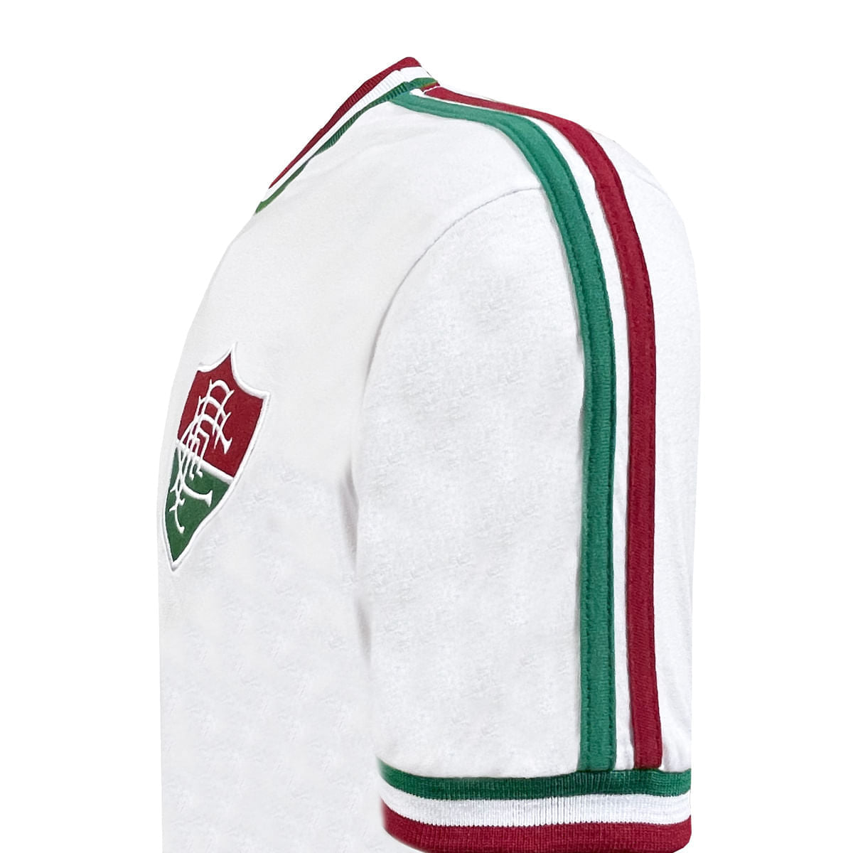 Liga Retrô Camisa Fluminense Edinho 1980 Branca Masculina