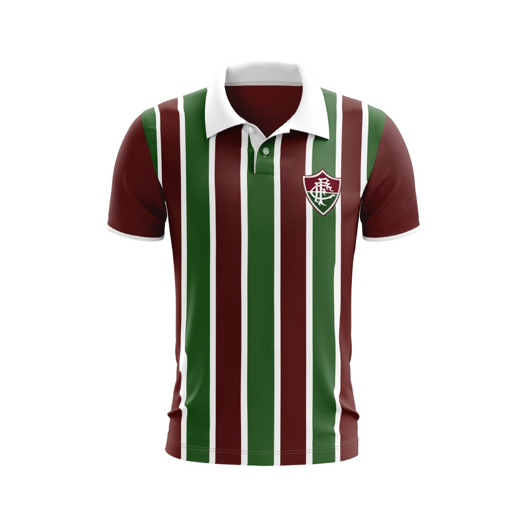 Braziline Camisa Polo Fluminense Mall Masculina
