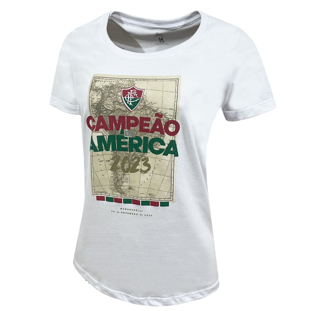 Liga Retrô Camisa Fluminense Feminina Campeão da América Grená