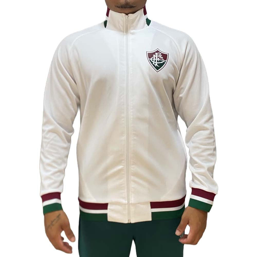 Jaqueta Fluminense Branca FLUM016 Masculina