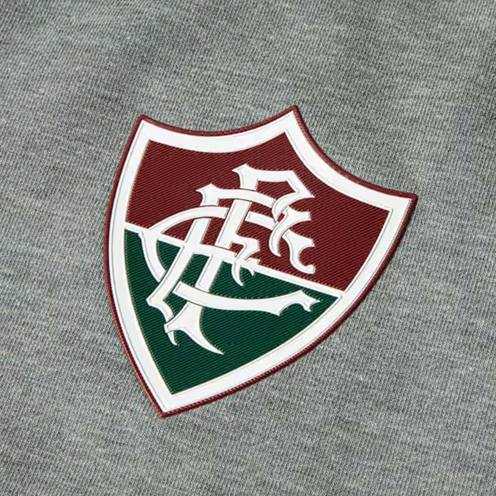 Puma Jaqueta Fluminense Viagem Casuals 2026 Masculina Medium Gray Heather
