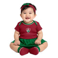 Torcida Baby Kit Fluminense 3 Peças Menina Torcida Baby Tricolor
