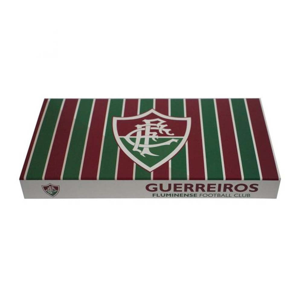 Tatuapé Brindes Kit Executivo Fluminense Caneta Chaveiro Boton Metal Unissex
