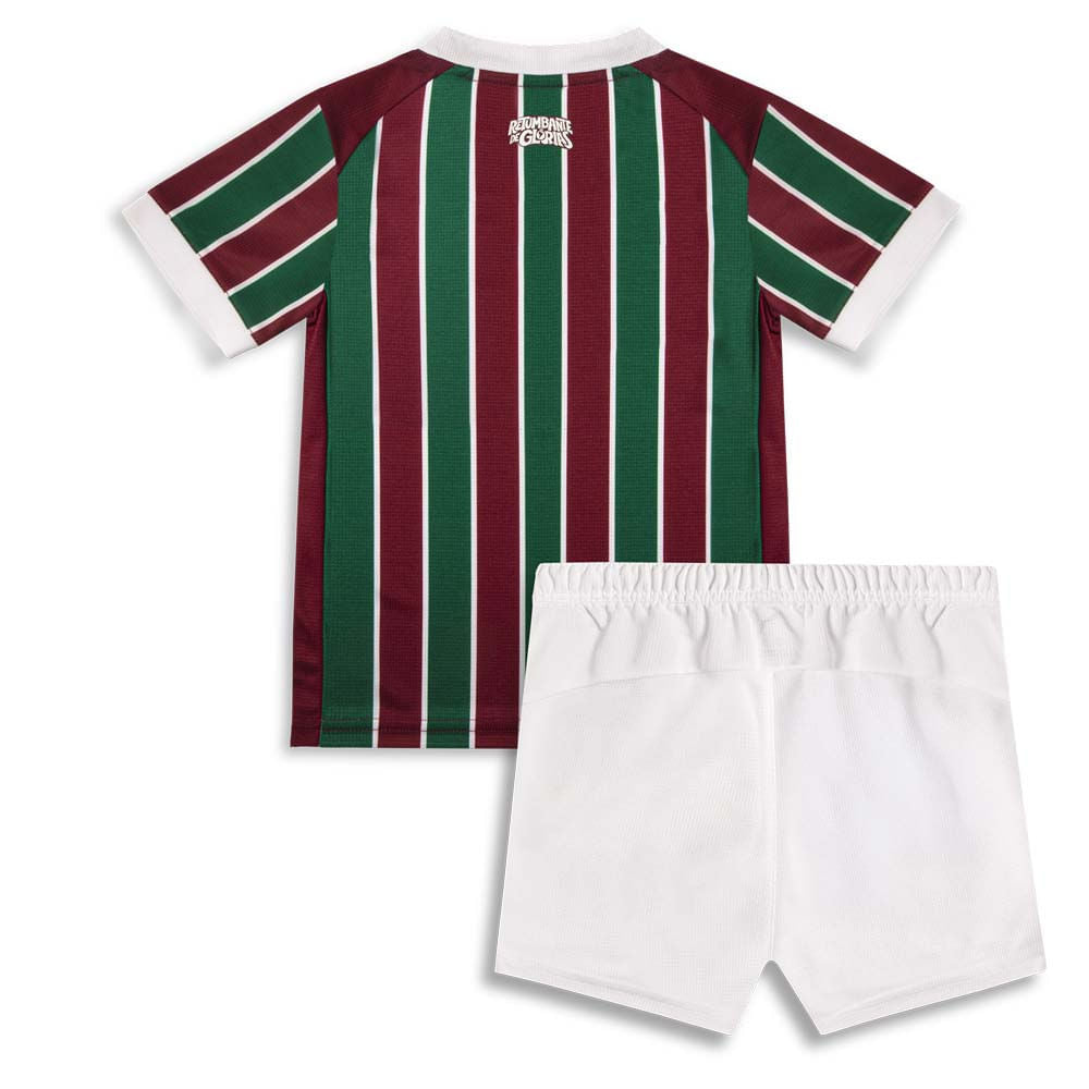 Puma Mini Kit Fluminense Home OF1 2026 Unissex Dark Crimson