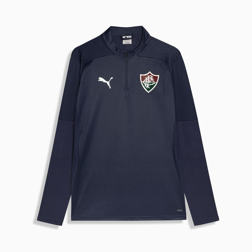 Jaqueta de Treino 1/4 Zip Fluminense 2026 PUMA Masculina