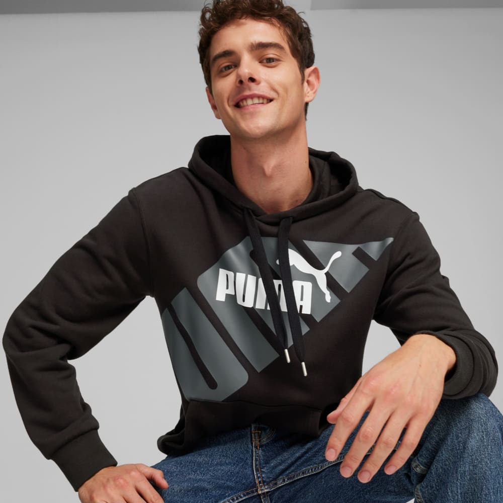Moletom com Capuz PUMA POWER Graphic Masculino