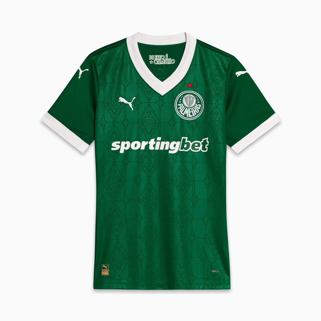 Camisa Palmeiras Jogadora HOME 2025 Feminina