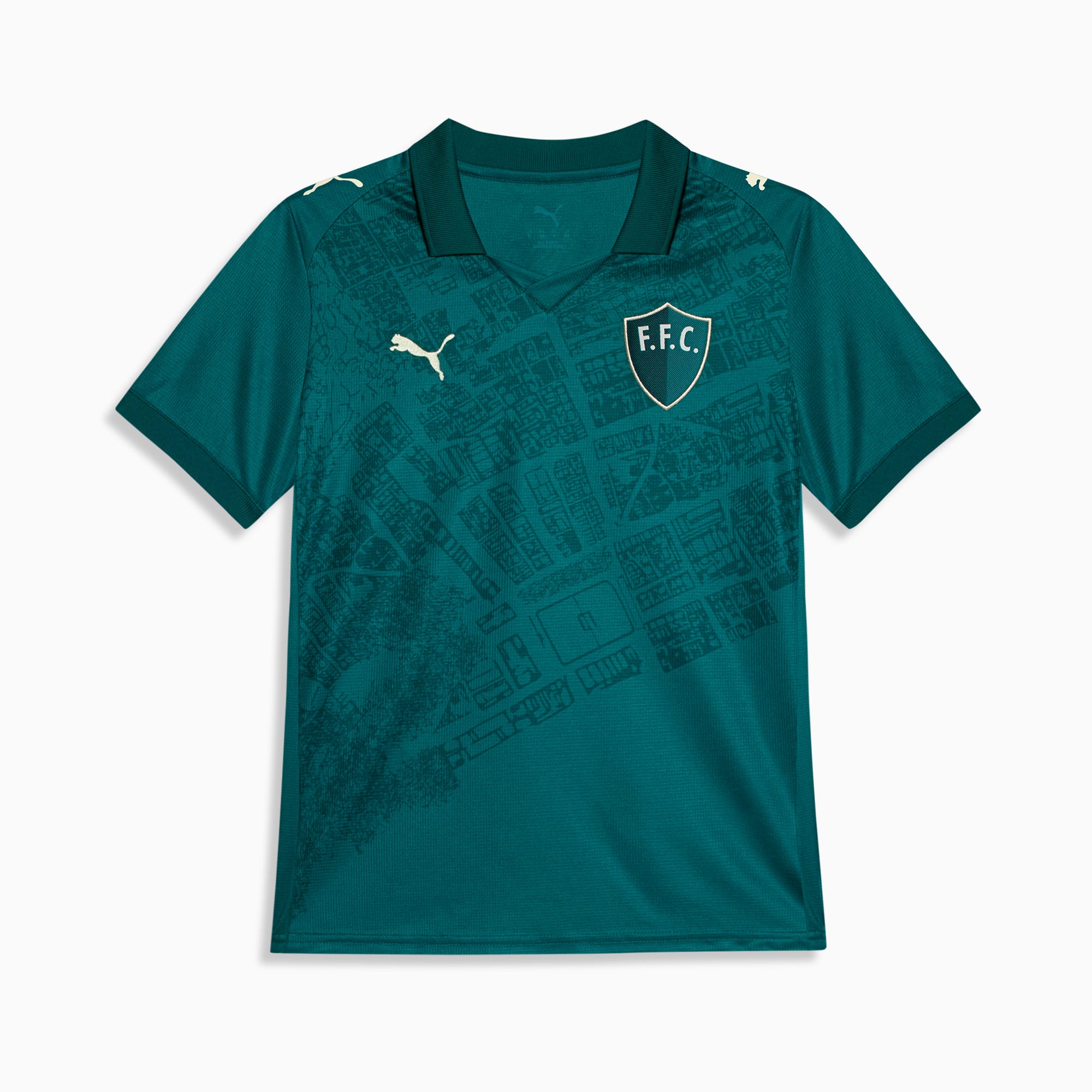 Camisa Fluminense Third 26/27 Juvenil PUMA Cold Green