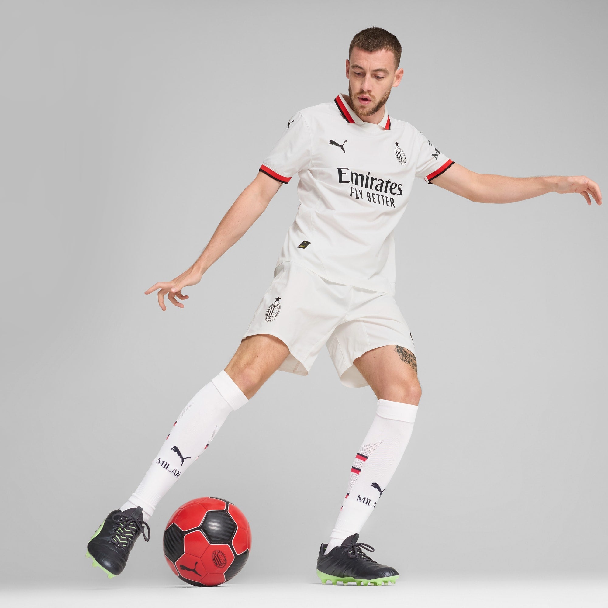 Camisa AC Milan 24/25 Away Jogador Masculina PUMA