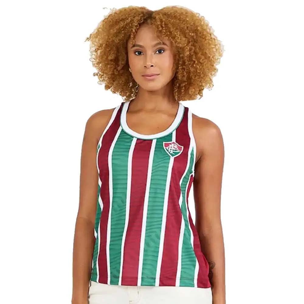 Braziline Regata Fluminense Agora Feminina Tricolor