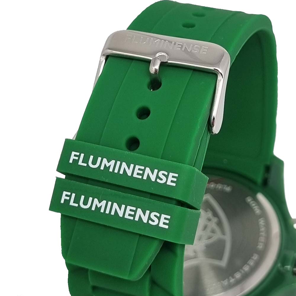 Relógio Fluminense Cronógrafo Verde FLU0131 Sport Bel Unissex