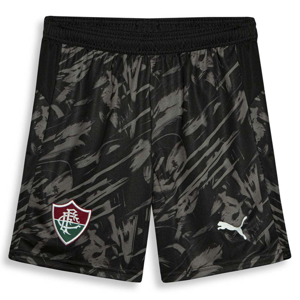 Puma Short Fluminense Goleiro Torcedor Away 2026 Masculino Flat Dark Gray