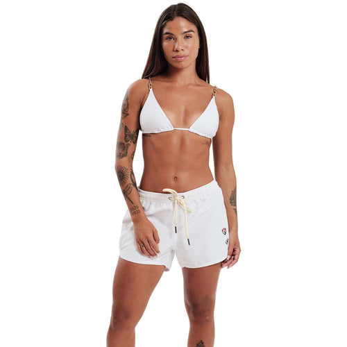 Blueman Short Fluminense Fibra Feminino Branco