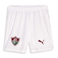 Puma Short Fluminense Juv Home OF1 2026 Juvenil Unissex White