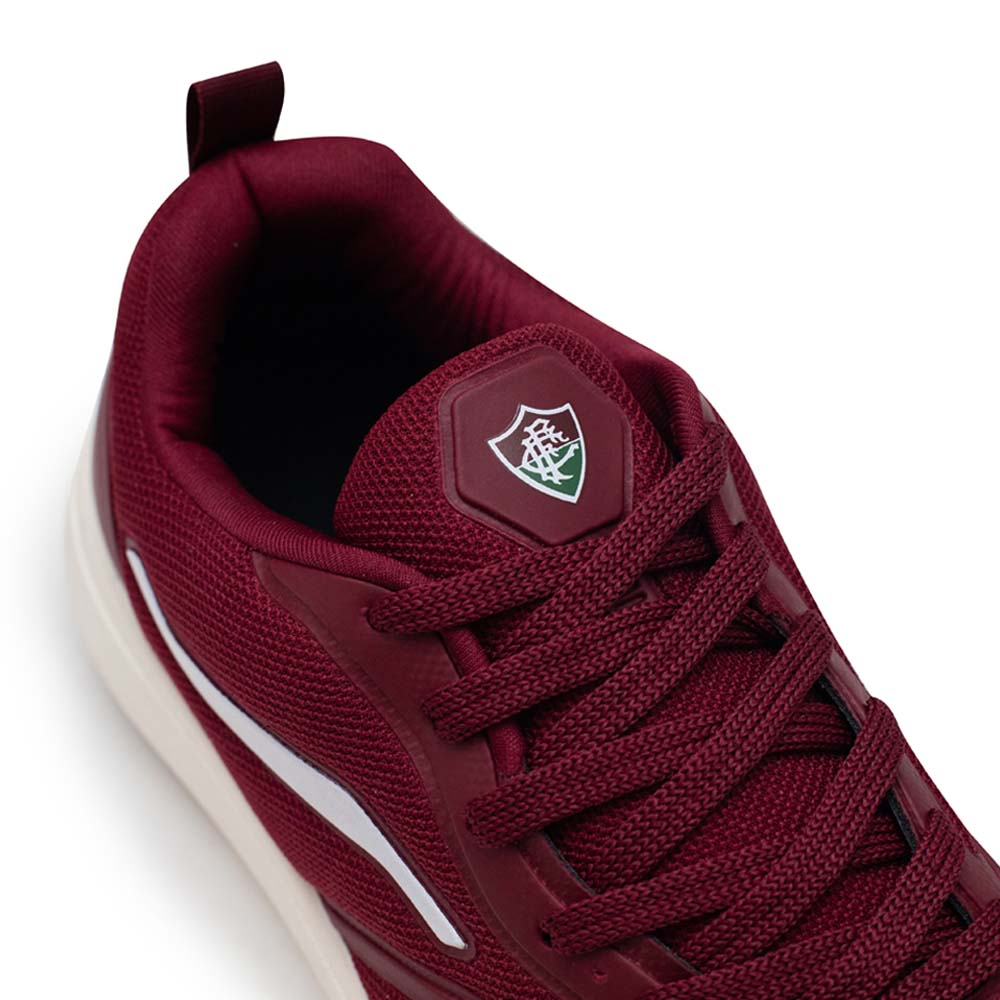 Inpulse Tênis Fluminense Casual Unissex Grená