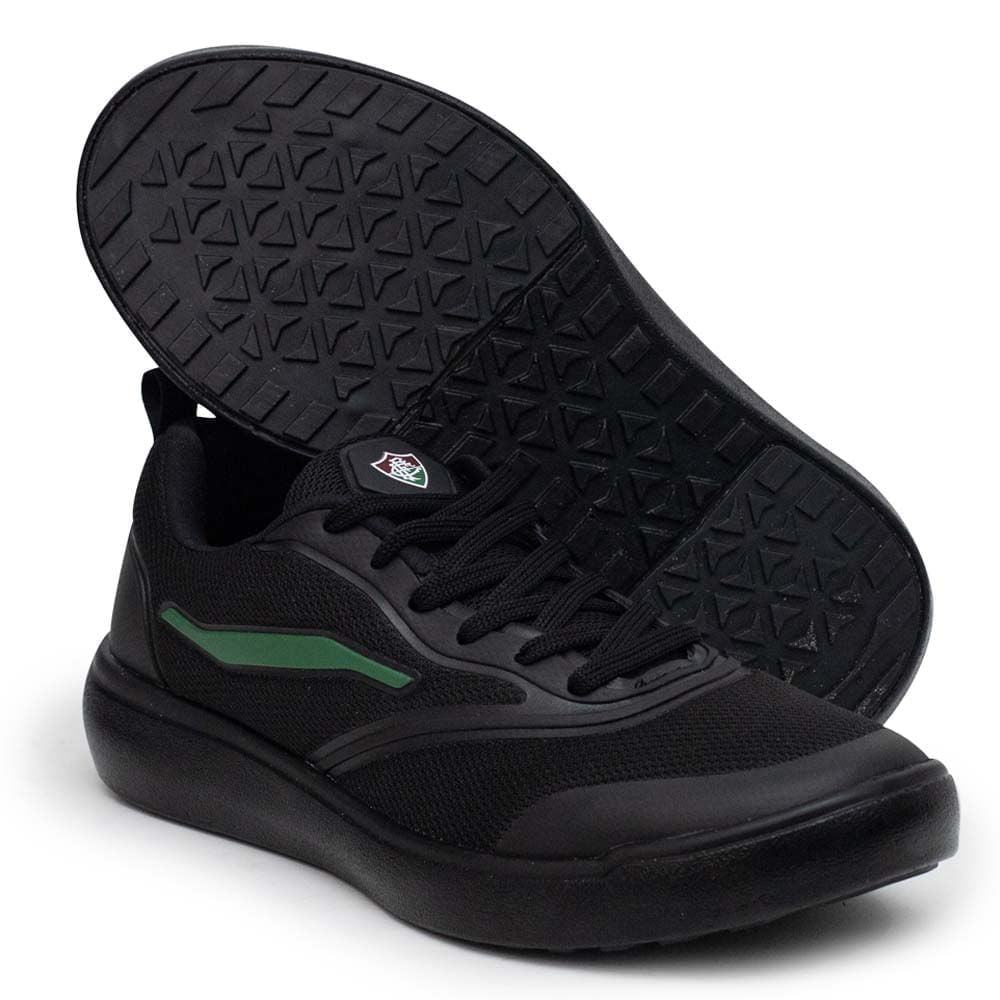 Tênis Fluminense Casual Preto Inpulse Unissex