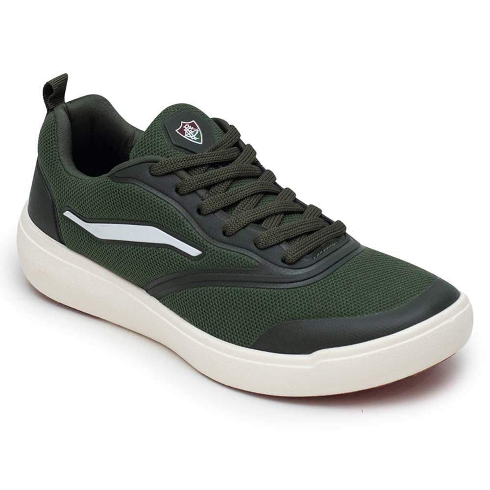 Inpulse Tênis Fluminense Casual Unissex Verde