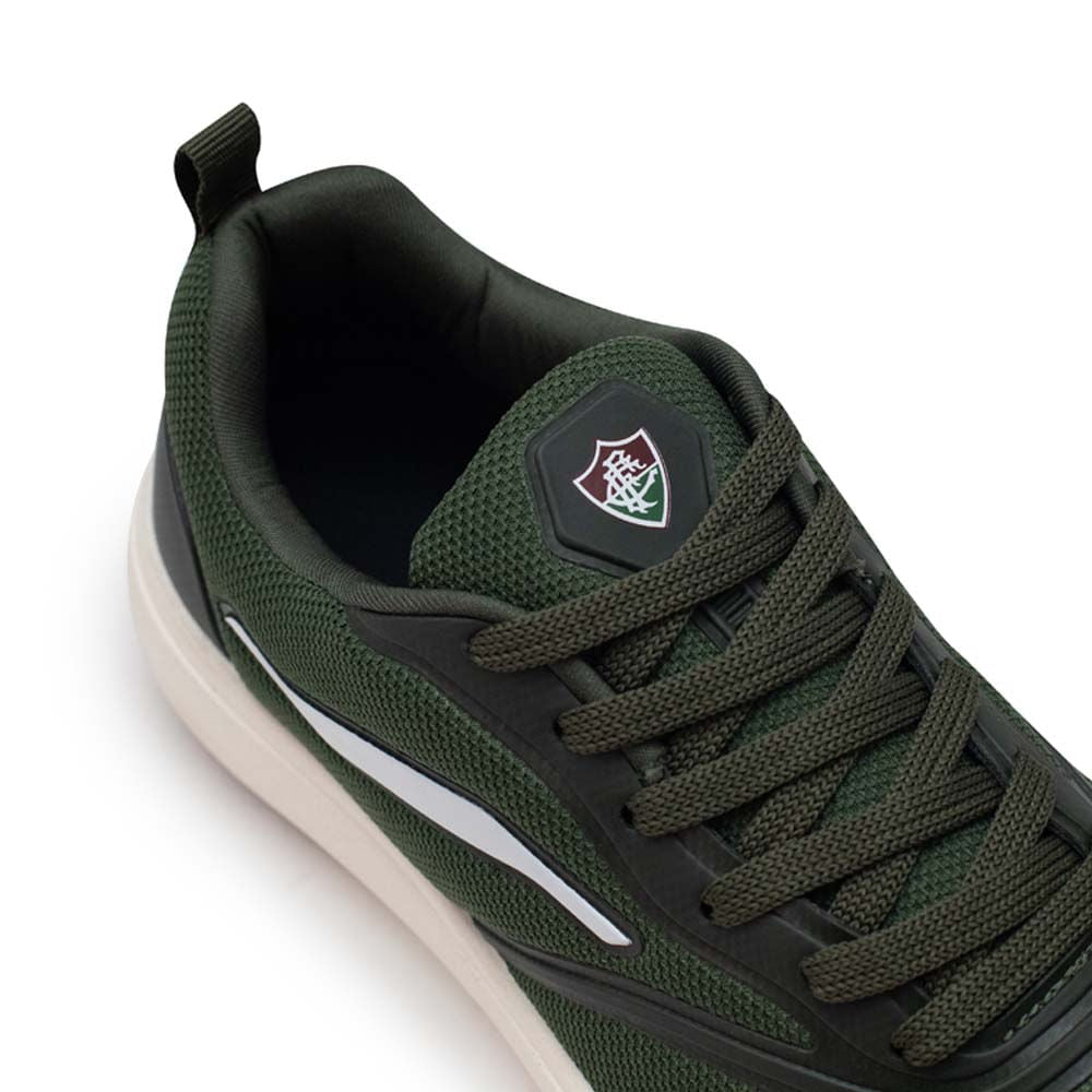 Inpulse Tênis Fluminense Casual Unissex Verde